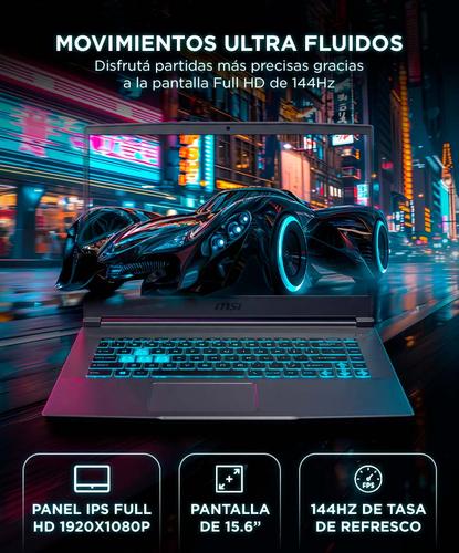 Notebook Gamer MSI Thin B13UC-1000 RAM 16 GB SSD 512 GB Intel Core i5 - 2