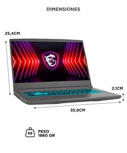 Notebook Gamer MSI Thin B13UC-1000 RAM 16 GB SSD 512 GB Intel Core i5 - 5