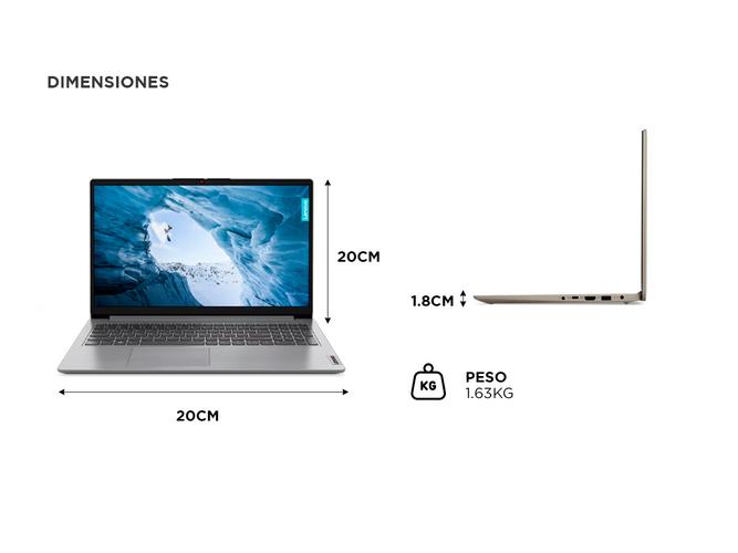 Notebook Lenovo Ideapad 1i Intel i3-1215U 8GB 256GB SSD 15 6 Touch Screen Win 11 - 5