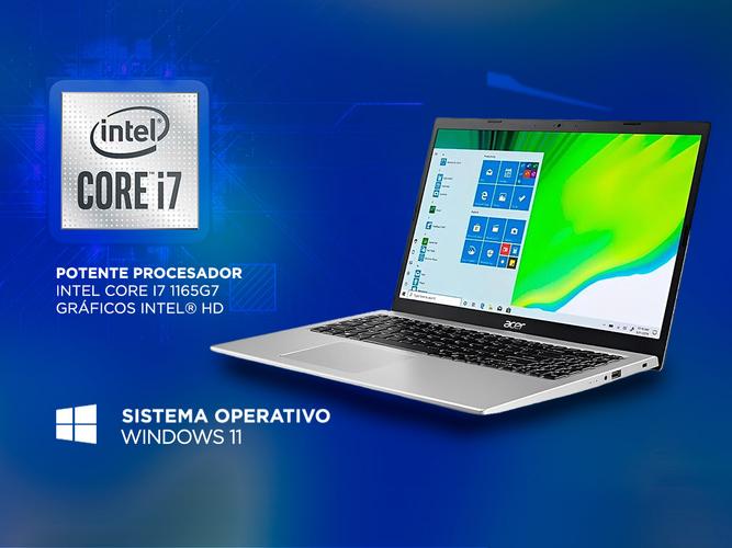 NOTEBOOK ACER ASPIRE 3 A315-58-7138 INTEL CORE I7-1165G7 16GB 512GB 156 - 2