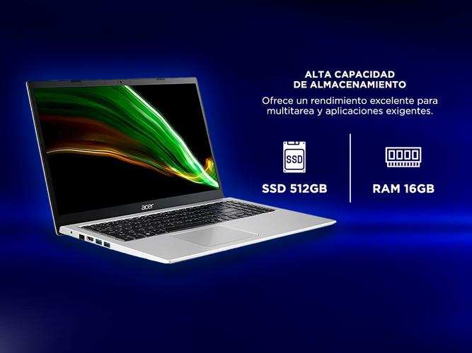 NOTEBOOK ACER ASPIRE 3 A315-58-7138 INTEL CORE I7-1165G7 16GB 512GB 156 - 4