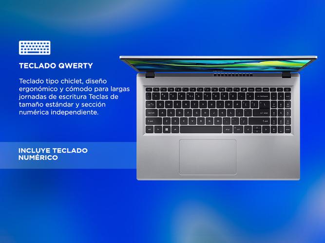 Notebook Acer Aspire Go 15 Slim Intel Core i3-N305 8GB 128GB 156 FHD IPS Win 11 - 4