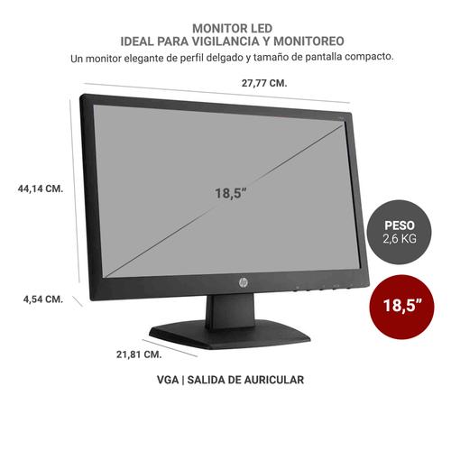 Kit 4 Cámaras P2P IP + DVR + Disco 1TB + Monitor LED 18,5