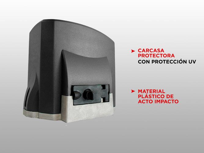 Motor Portón Corredizo SEG Fit Kit Automatización 500kg 1/4HP 4 seg/mt - 4