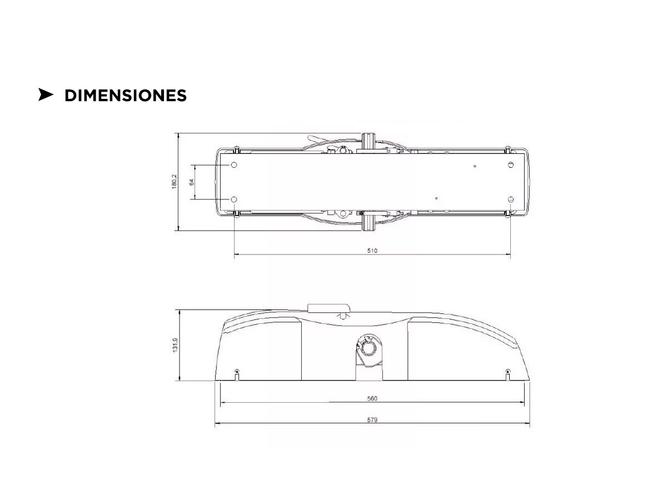 Motor Portón Levadizo SEG Tork Kit Automatización 400kg 1/2HP - 5