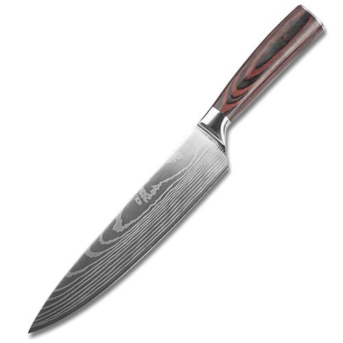 Cuchillo De Chef Profesional Gandic De Acero Inoxidable - 0