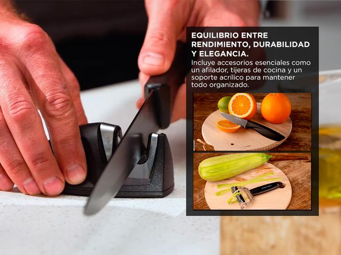 Juego de Cuchillos de Cocina Gadnic con Afilador - 4