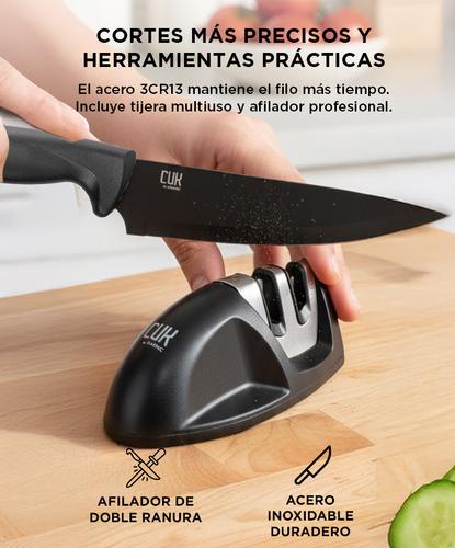 Juego de Cuchillos de Cocina Gadnic con Afilador - 2