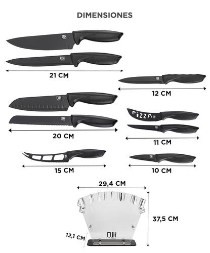Juego de Cuchillos de Cocina Gadnic con Afilador - 5