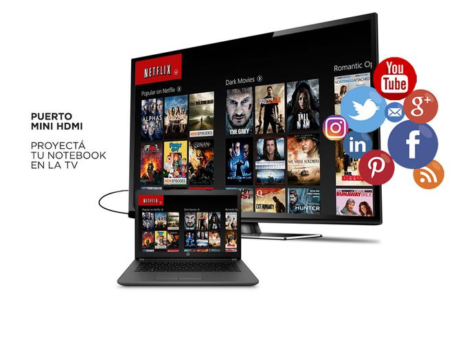 Notebook HP 240 G6 Core i3 4Gb 1Tb 14”+ Kit Teclado y Mouse Inalámbrico - 5
