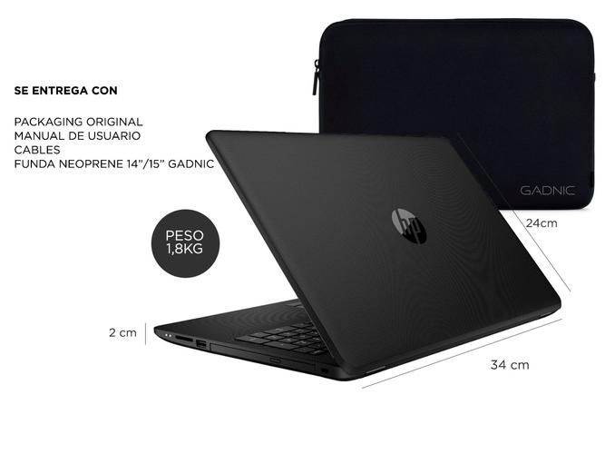 Notebook HP 240 G6 Intel Core I3 4gb 1tb 14