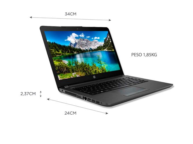 Notebook HP 240 G6 Core i5 8gb 1Tb 14” + Mochila HP - 6