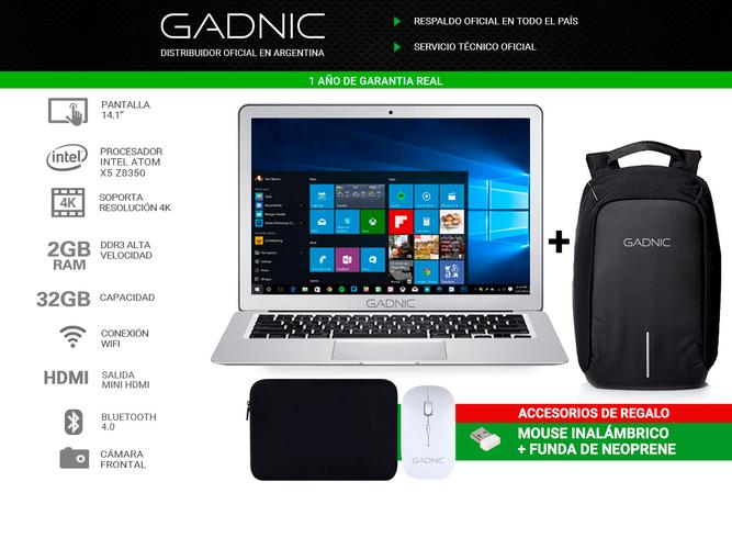Kit Notebook Gadnic Glow 14.1 - 1