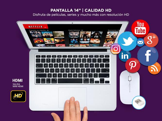 Kit Notebook Gadnic Glow 14.1 - 5
