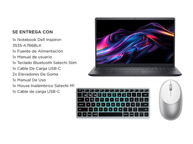 Kit De Notebook Dell Teclado Y Mouse Inalámbrico - 6