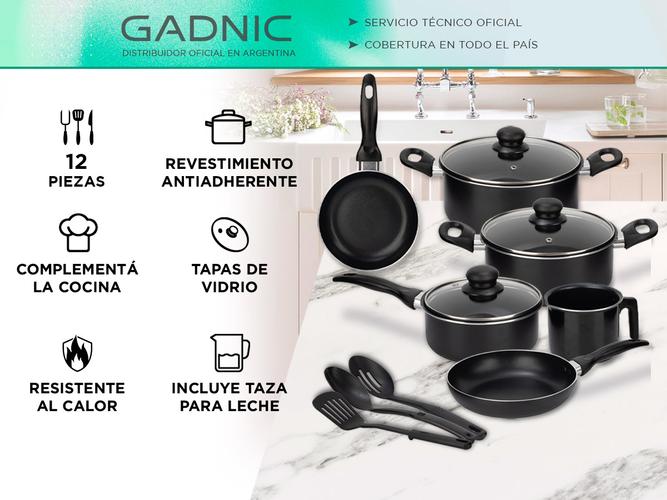 Juegos de Utensilios de Cocina Gadnic KO2 Cuchara Espátula Ollas y Sartenes Outlet - 1