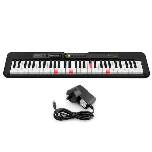 Teclado sensitivo Casio Casiotone LK-S250 + Fuente 9v 1300am - 0