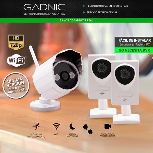 Kit Cámara Seguridad para el Hogar P2P - IP - Wifi - 1