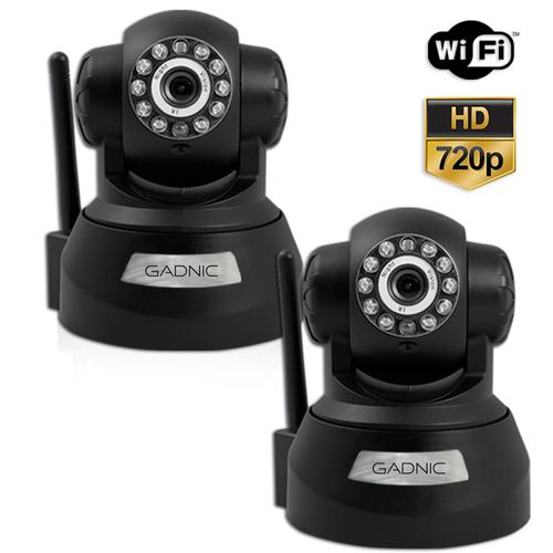 Kit Cámaras Seguridad | 2 Interior Domo Motorizado P2P|IP|Wifi - 0