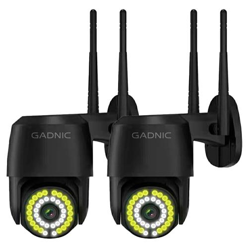 Kit x2 Cámara de Seguridad Gadnic Audio Bidireccional - 0