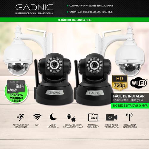 Kit Cámara Seguridad P2P |  2 Interiores + 2 Exteriores - 1