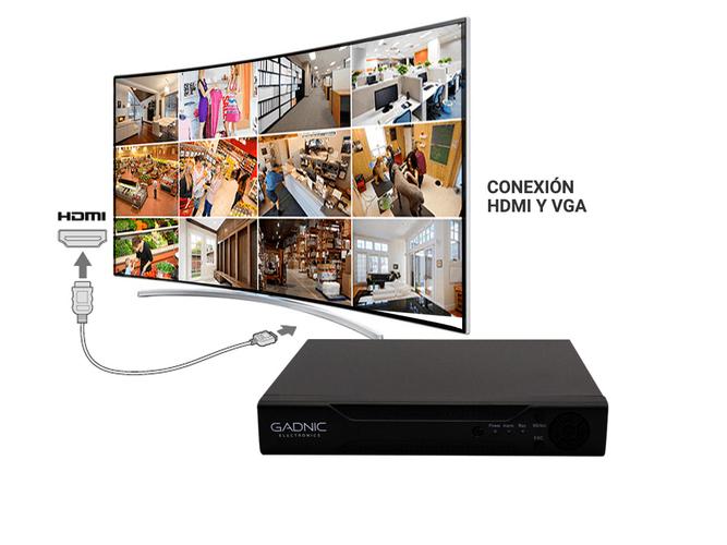 Kit DVR 16 Canales + 14 Cámaras CCTV Exterior + 2 CCTV Interior - 6