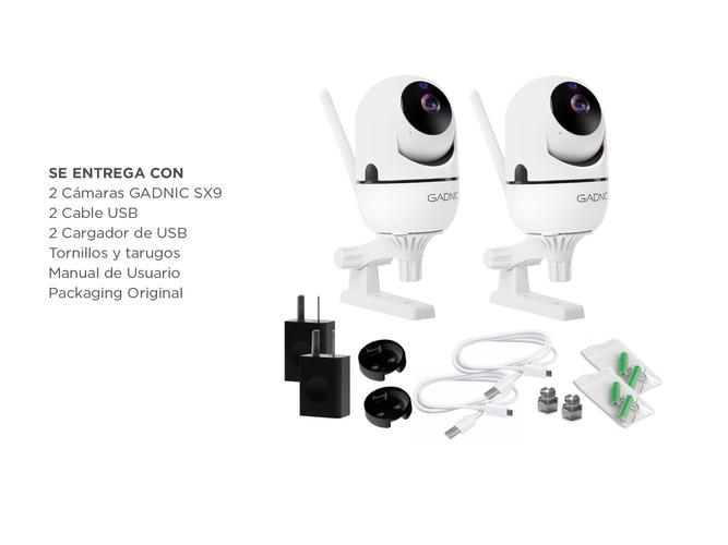 Cámaras de Seguridad Gadnic SX9 x2 IP WiFi P2P Motorizadas Full Hd Visión Nocturna - 6