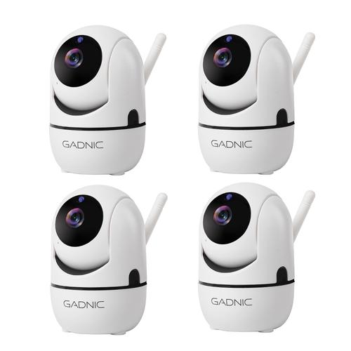Kit x4 Cámaras de Seguridad Gadnic SX9 IP Motorizada WiFi P2P Full Hd Visión Nocturna - 0