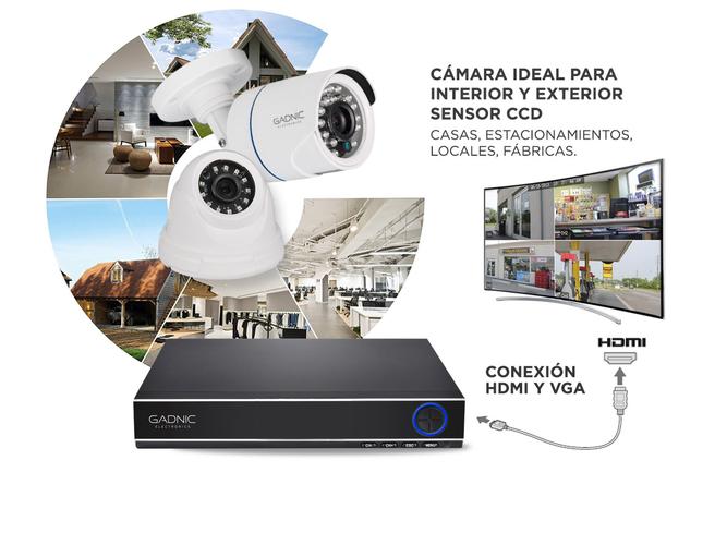 Kit de 8 Cámaras de Seguridad IP Full Hd GADNIC KP2P0040X - 6