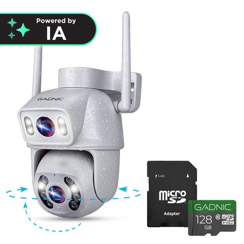 Acerca de Cámara de Seguridad Gadnic 4K Beast Doble Lente 8MP Resistente Al Agua - 0