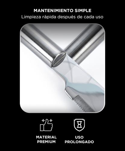 Kit Para Parrilla Gadnic Cuk 5 Piezas Acero inoxidable  - 3