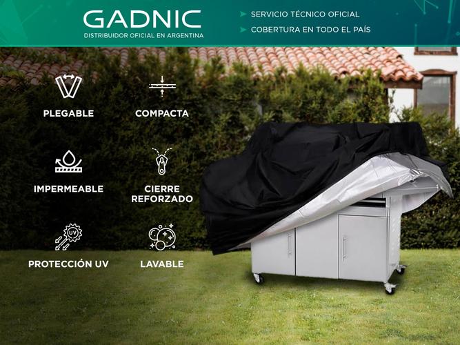 Funda Cubre Parrilla Gadnic Impermeable Plegable  - 1