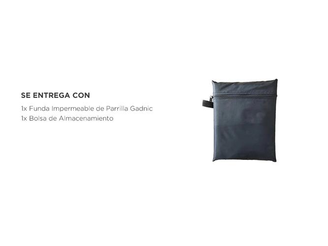 Funda Cubre Parrilla Gadnic Impermeable Plegable  - 4