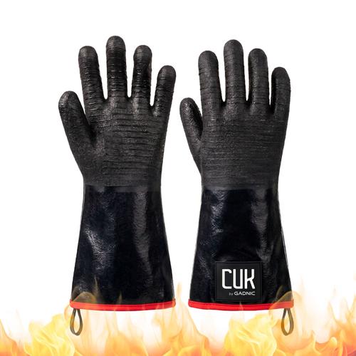 Guantes Para Parrilla Neoprene Cuk By Gadnic Resistentes Al Calor Impermeables Antideslizantes Cocina Horno Antigrasa - 0