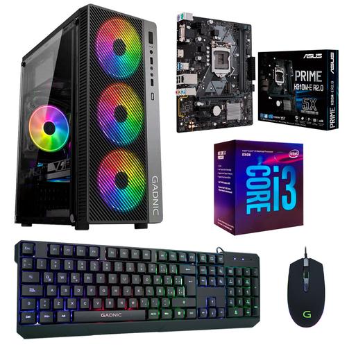Pc Gamer Armada Intel Core i3 8gb ssd 240 c/ video 2gb Gabinete rgb 500w   - 0