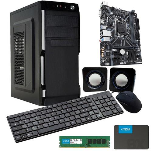 Pc Armada Intel i5 10400 + 16GB + SSD 480GB + perifericos Gamer Diseño Juegos - 0