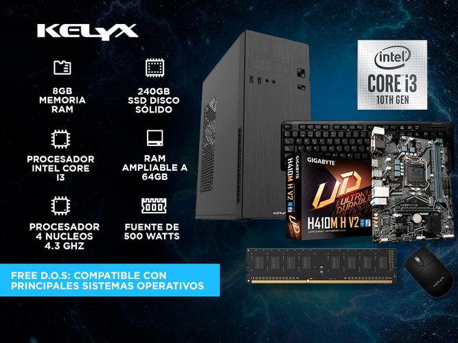 Pc Armada Intel Core i3 10100 8GB RAM 240GB SSD - 1