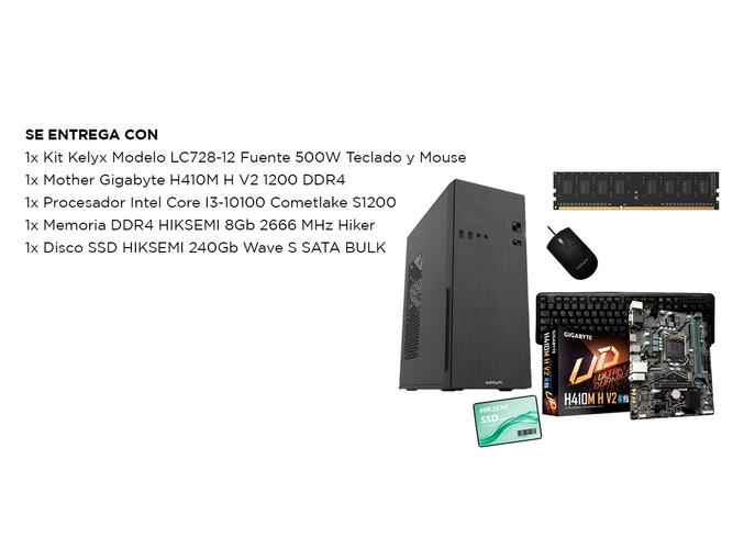 Pc Armada Intel Core i3 10100 8GB RAM 240GB SSD - 5