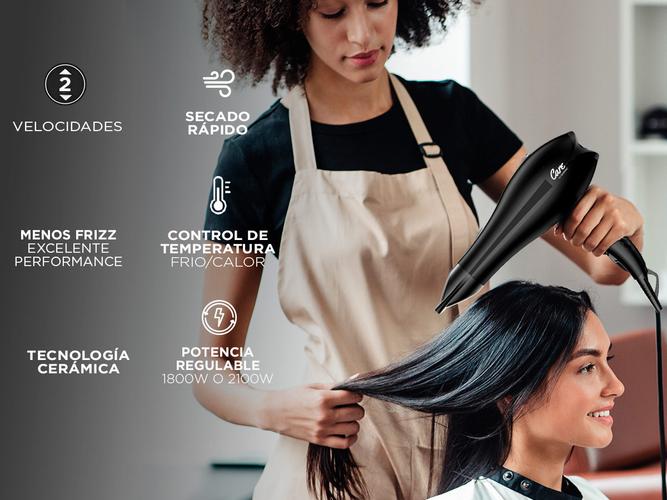 KIT Peluqueria Secador de Pelo S2400 PRO + Planchita de Pelo - 2