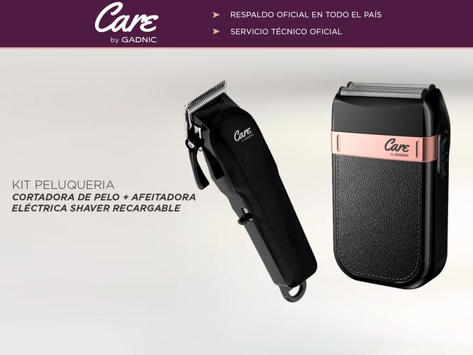 Kit Cortadora de Pelo + Afeitadora Eléctrica Shaver Recargable - 1