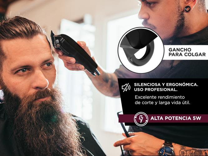 Maquina de Cortar el Pelo + Patillera Profesional Gadnic - 4