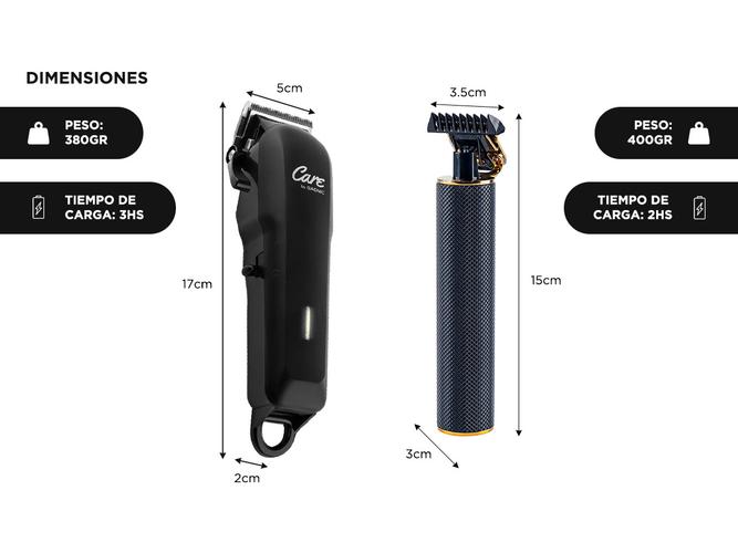 Maquina de Cortar el Pelo + Patillera Profesional Gadnic - 5