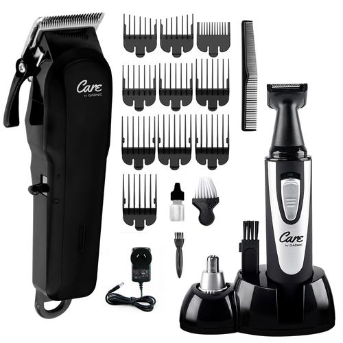 Kit Peluqueria Barberia Cortadora De Pelo + Patillera Profesional - 0