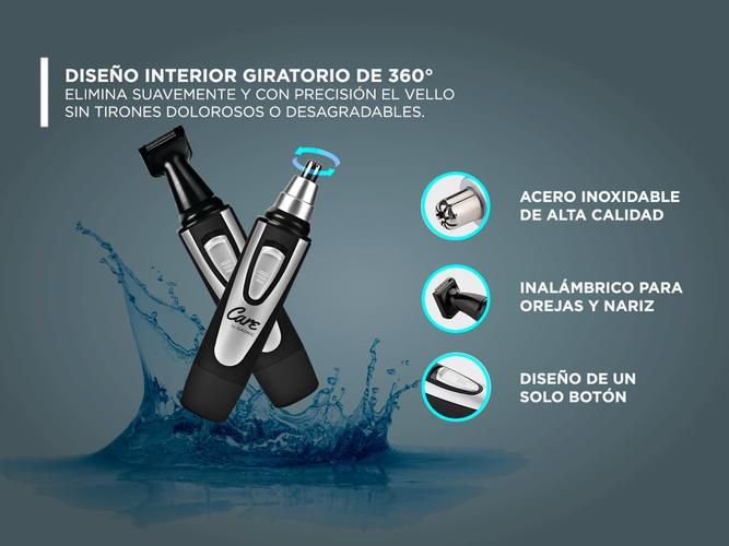 Kit Peluqueria Barberia Cortadora De Pelo + Patillera Profesional - 3