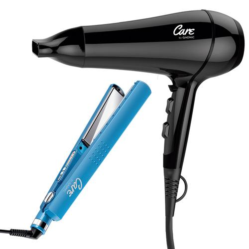 Kit Planchita De Pelo + Secador Gadnic Profesional - 0