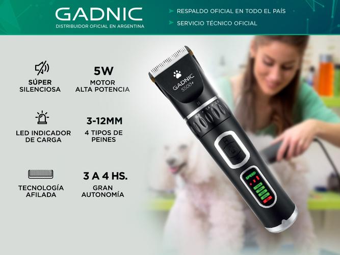 Kit Peluqueria Canina Tijeras Profesionales con Estuche + Maquina De cortar el Pelo Para Perros  - 1