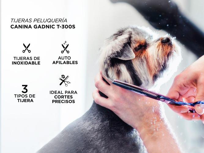 Set de 7 Tijeras Para Peluquería  Máquina De Cortar Pelo Para Perros Gadnic S300 - 3