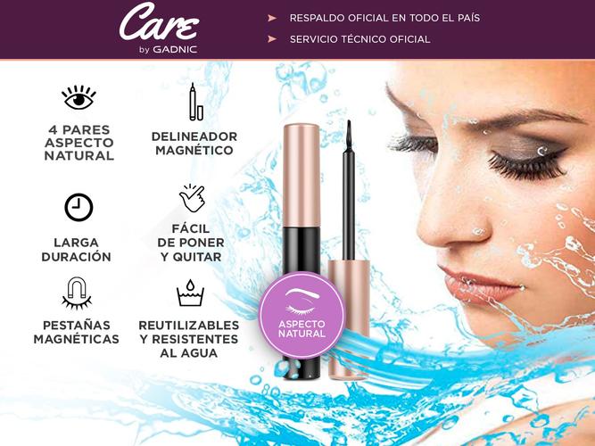 Kit de pestañas magnéticas y Delineador de ojos Gadnic PM6000 - 1