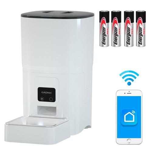 Comedero Automatico Wifi Gadnic + 4 Pilas AA - 0