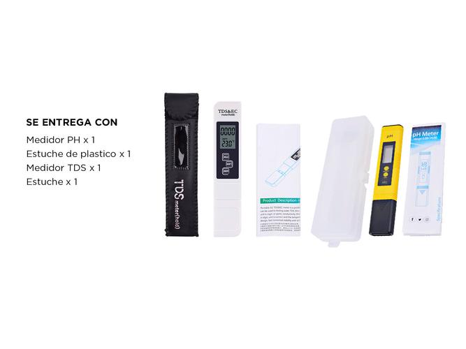 Kit Medidor Ph Tester + Medidor TDS - 6